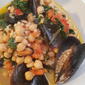 chick peas mussels